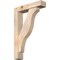 Ekena Millwork Funston Block Smooth Bracket w/ Offset Brace, Douglas Fir, 5 1/2"W x 24"D x 36"H BKT0604X24X36FST05SDF - alternate 1